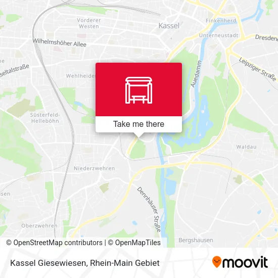 Карта Kassel Giesewiesen