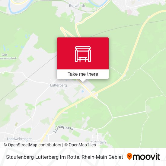 Карта Staufenberg-Lutterberg Im Rotte