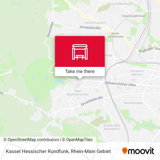 Карта Kassel Hessischer Rundfunk
