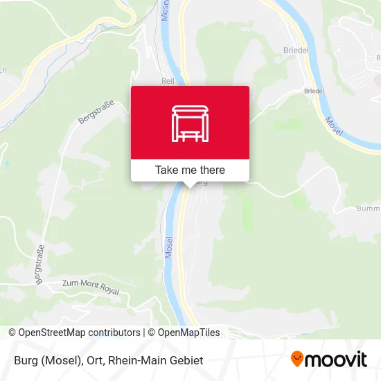 Карта Burg (Mosel), Ort