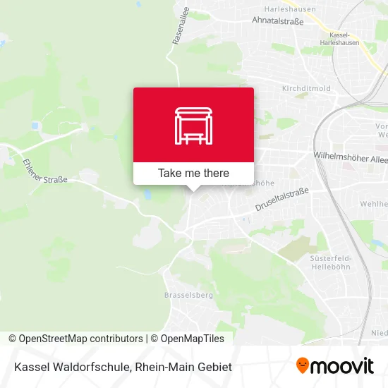 Карта Kassel Waldorfschule