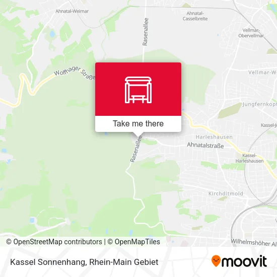 Карта Kassel Sonnenhang