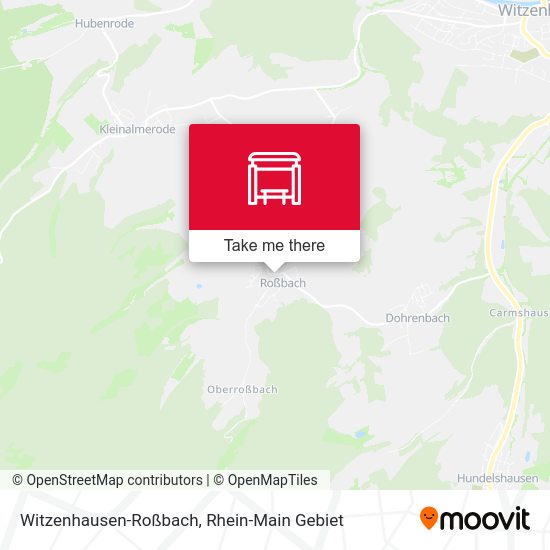 Карта Witzenhausen-Roßbach