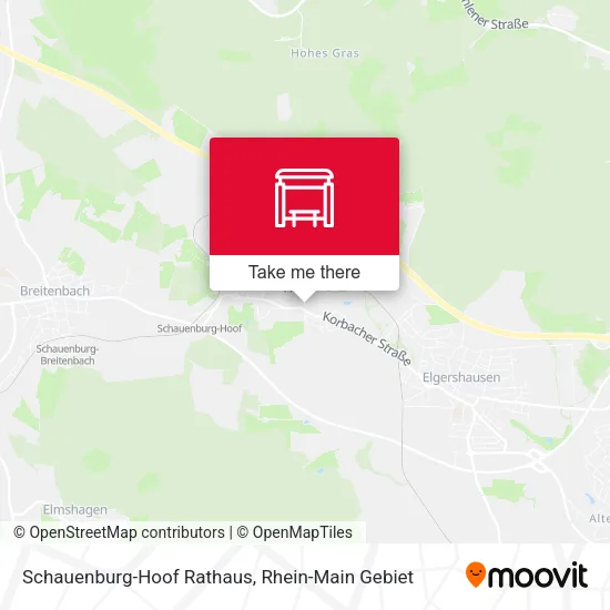 Карта Schauenburg-Hoof Rathaus