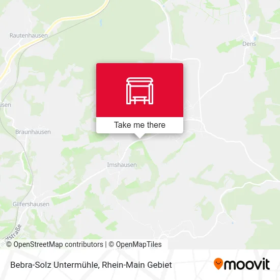 Bebra-Solz Untermühle map