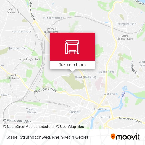 Карта Kassel Struthbachweg