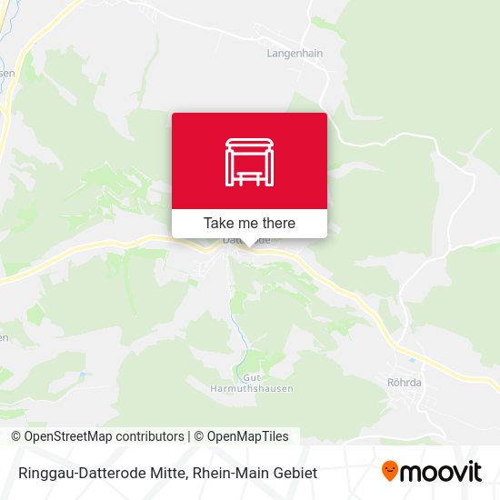 Карта Ringgau-Datterode Mitte