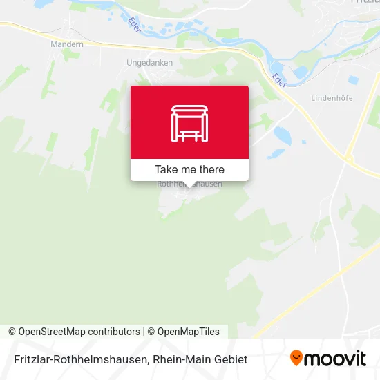 Карта Fritzlar-Rothhelmshausen