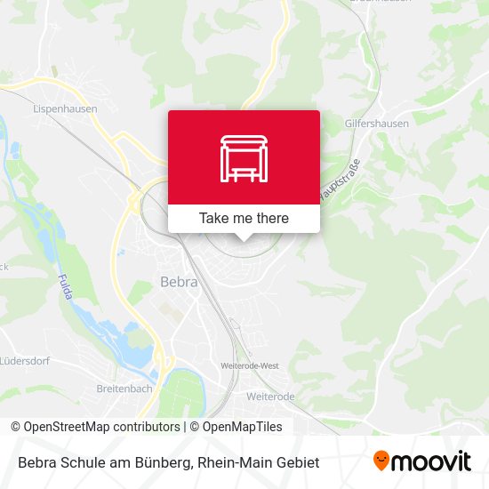 Карта Bebra Schule am Bünberg