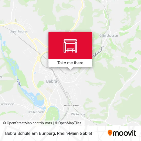 Карта Bebra Schule am Bünberg