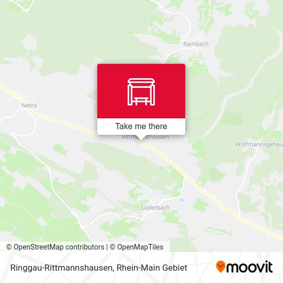 Карта Ringgau-Rittmannshausen
