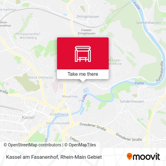 Карта Kassel am Fasanenhof