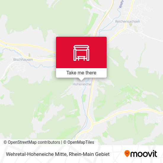 Карта Wehretal-Hoheneiche Mitte