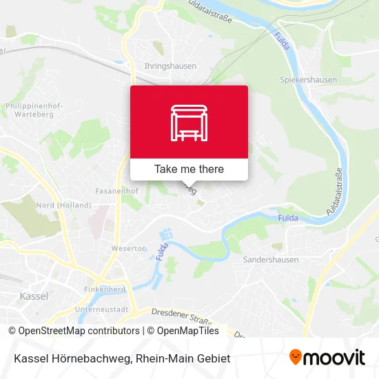 Карта Kassel Hörnebachweg