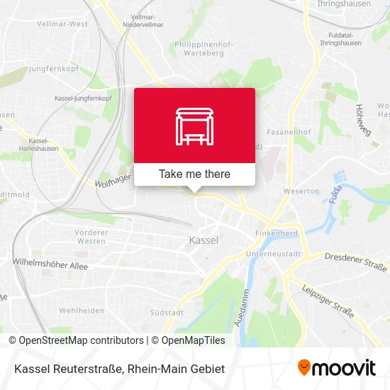 Карта Kassel Reuterstraße