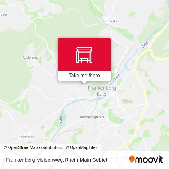 Карта Frankenberg Meisenweg