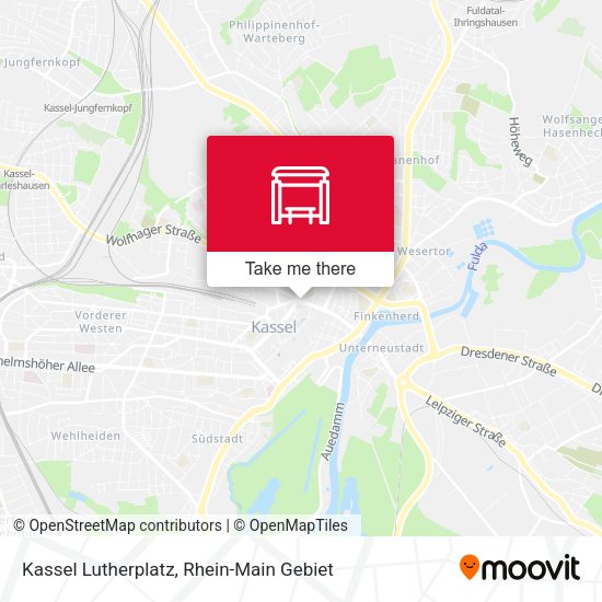 Карта Kassel Lutherplatz