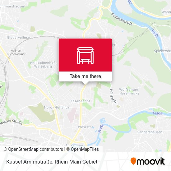 Карта Kassel Arnimstraße