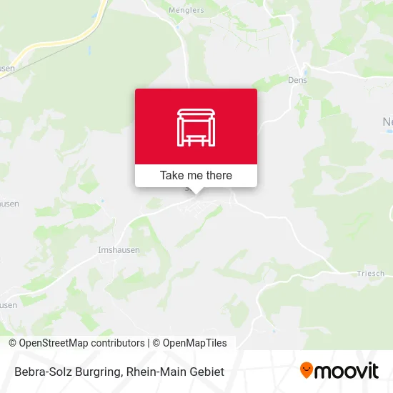 Карта Bebra-Solz Burgring
