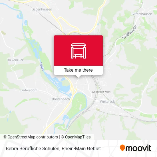 Карта Bebra Berufliche Schulen