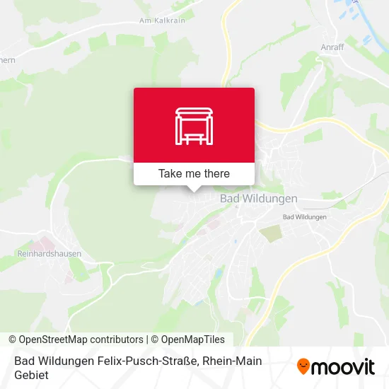 Карта Bad Wildungen Felix-Pusch-Straße