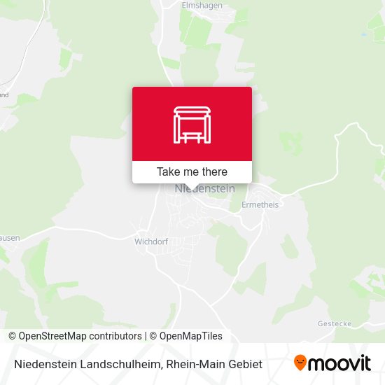 Карта Niedenstein Landschulheim