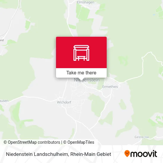 Карта Niedenstein Landschulheim