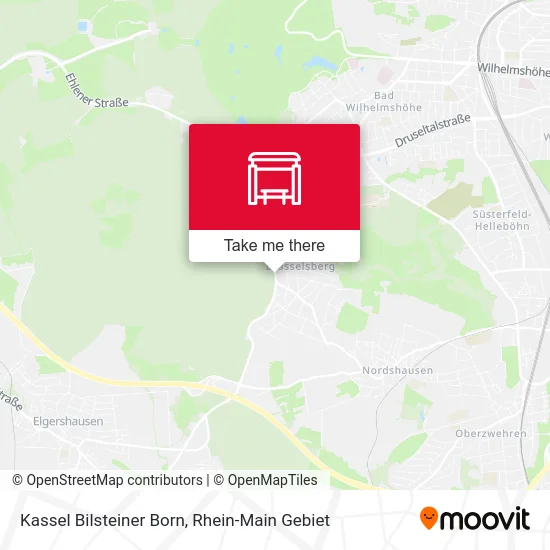 Карта Kassel Bilsteiner Born