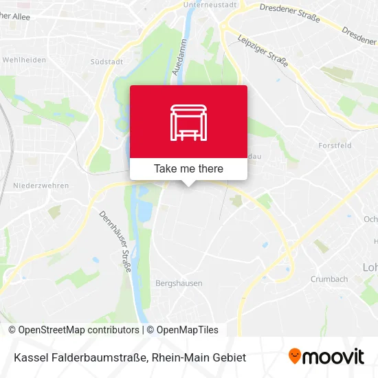Карта Kassel Falderbaumstraße