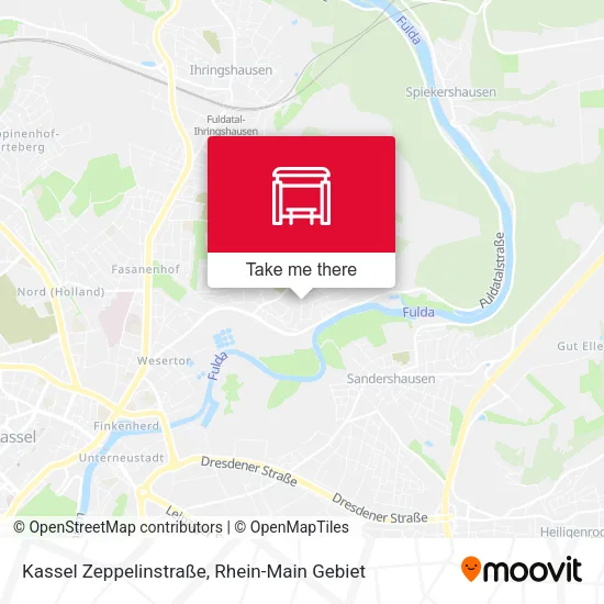 Карта Kassel Zeppelinstraße