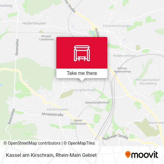 Карта Kassel am Kirschrain
