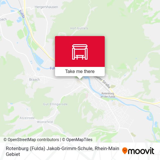 Карта Rotenburg (Fulda) Jakob-Grimm-Schule