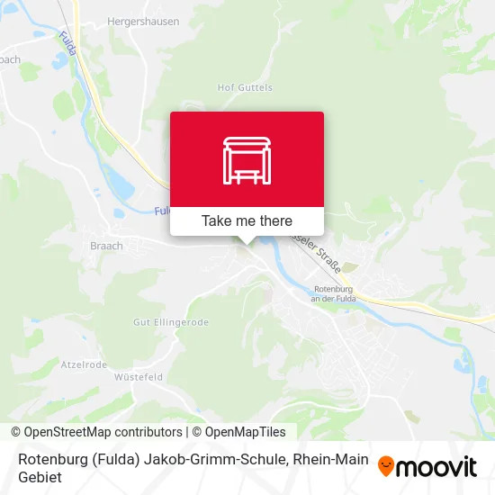 Карта Rotenburg (Fulda) Jakob-Grimm-Schule