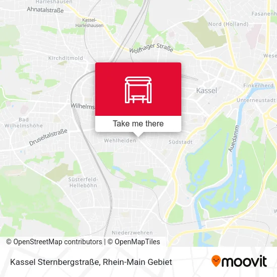 Карта Kassel Sternbergstraße