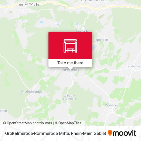 Карта Großalmerode-Rommerode Mitte