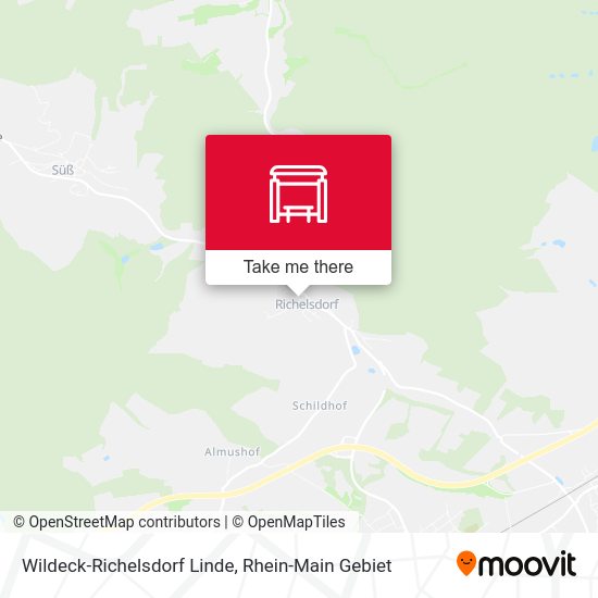 Карта Wildeck-Richelsdorf Linde