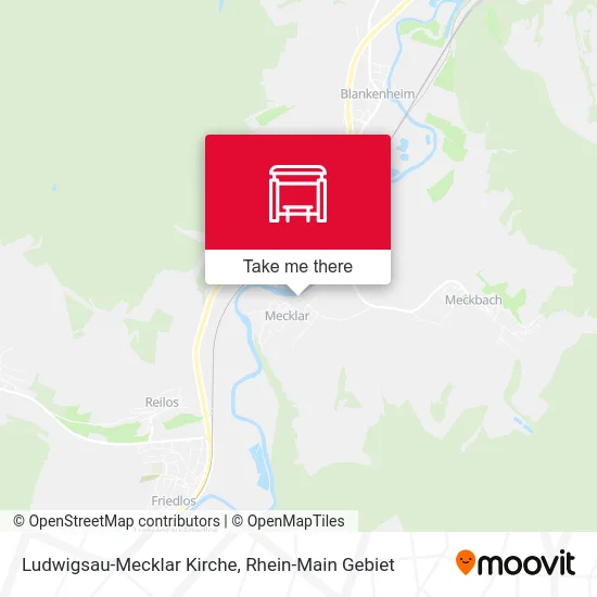 Карта Ludwigsau-Mecklar Kirche