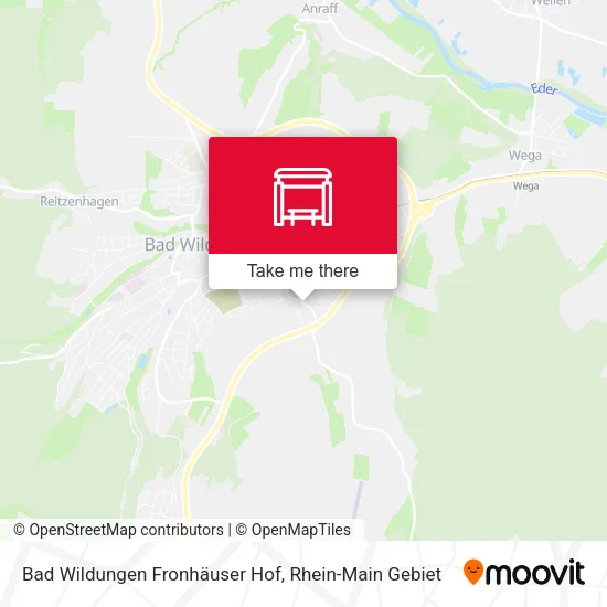 Карта Bad Wildungen Fronhäuser Hof