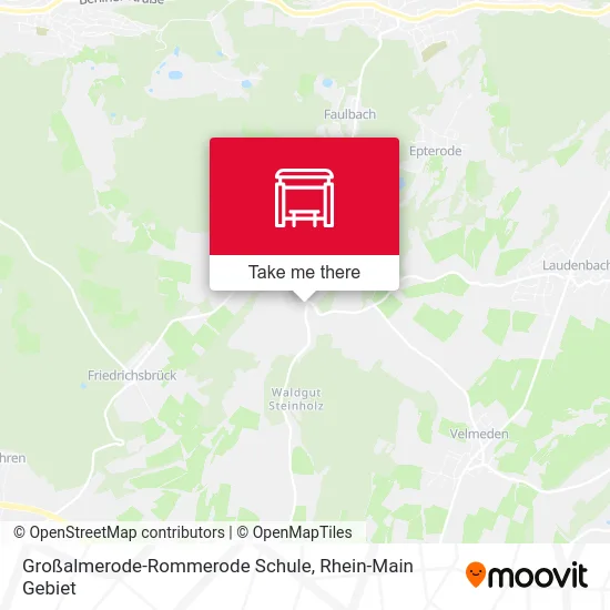 Großalmerode-Rommerode Schule map