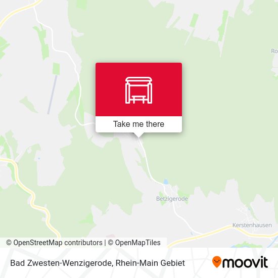Карта Bad Zwesten-Wenzigerode