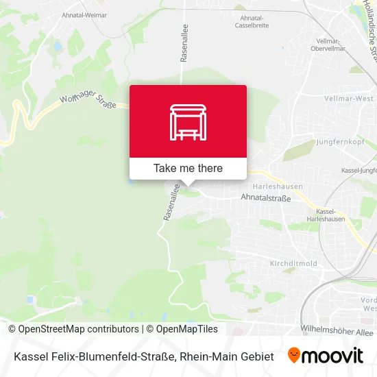 Карта Kassel Felix-Blumenfeld-Straße