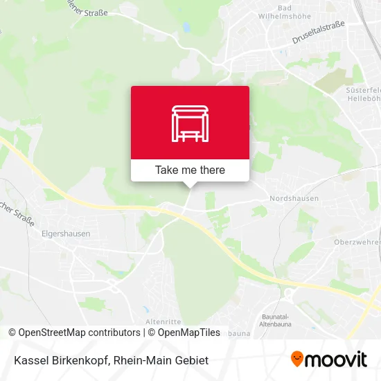 Карта Kassel Birkenkopf