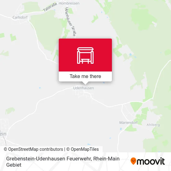 Карта Grebenstein-Udenhausen Feuerwehr