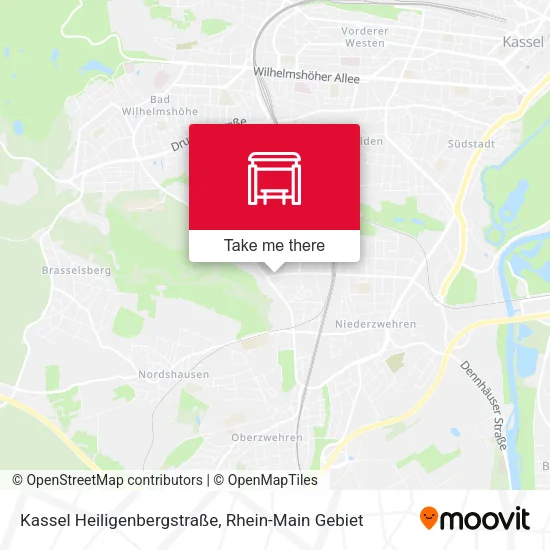 Карта Kassel Heiligenbergstraße