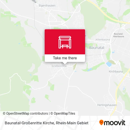 Baunatal-Großenritte Kirche map