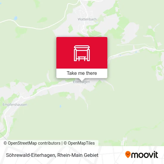 Карта Söhrewald-Eiterhagen