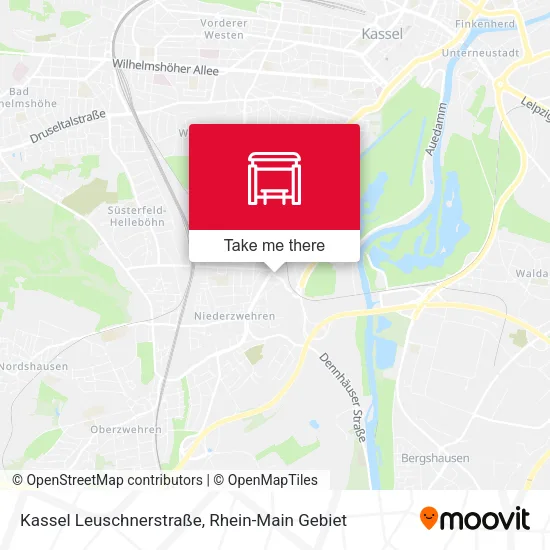 Карта Kassel Leuschnerstraße