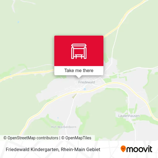 Friedewald Kindergarten map