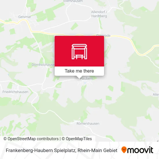 Карта Frankenberg-Haubern Spielplatz