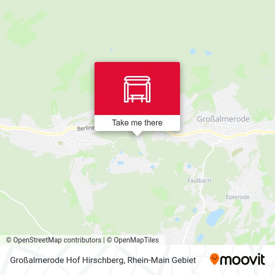 Карта Großalmerode Hof Hirschberg